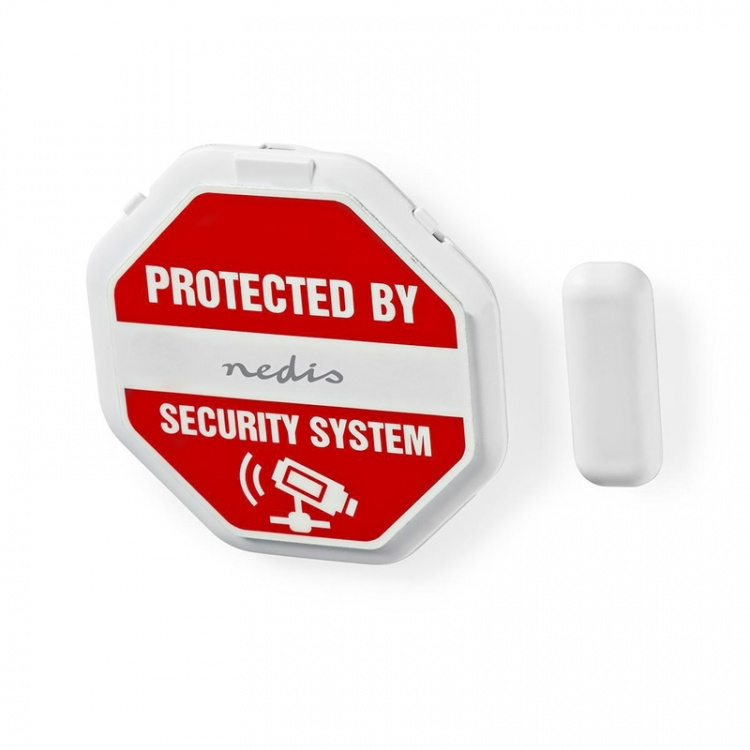 Nedis Ovi- ja Ikkunahälytin | Paristokäyttöinen | 2x CR2032 | 85 dB | Valkoinen Nedis Ovi- ja Ikkunahälytin | Paristokäyttöinen | 2x CR2032 | 85 dB | Valkoinen