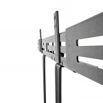 Nedis Soundbar-teline | Sopii käytettäväksi: Yleismalli | Kiinnitetään TV:hen | 10 kg | Säädettävä syvyys | Teräs | Musta