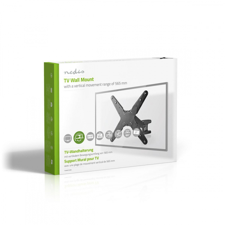 Nedis Vertikaalinen TV-Seinäteline | 23 - 55  Nedis Vertikaalinen TV-Seinäteline | 23 - 55