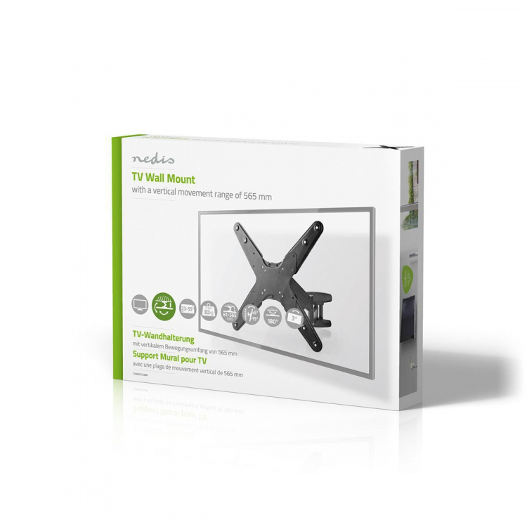 Nedis Vertikaalinen TV-Seinäteline | 23 - 55  Nedis Vertikaalinen TV-Seinäteline | 23 - 55