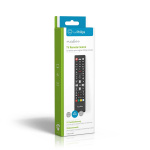 Nedis Kaukosäädin | Sopii laitteeseen: Philips | Kiinteä | 1 Laite | Ambilight -näppäin / Netflix -näppäin | Infrapuna | Musta