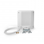 Nedis 5G / 4G / 3G Antenni | 5G | Sisä- tai ulkotila | 698-5000 MHz | Vahvistus: 6 dB | 2.50 m | Valkoinen