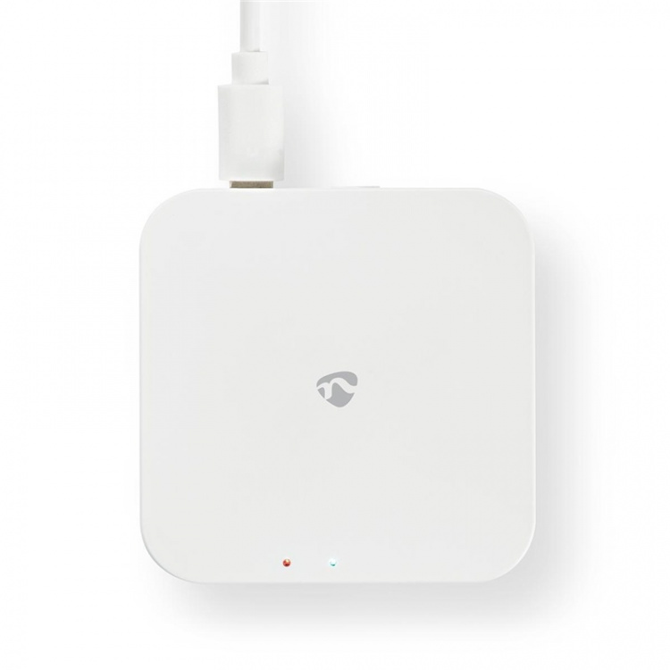 Nedis SmartLife Yhdyskäytävä | Zigbee 3.0 | 40 Laitetta | USB Virta | Android™ / IOS | Valkoinen