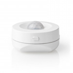 Nedis SmartLife Liiketunnistin | Zigbee 3.0 | Paristokäyttöinen | IP20 | Tunnistuskulma: 120 ° | Tunnistusalue: 5 m | Maks. akunkesto: 12 Kuukautta | Valkoinen