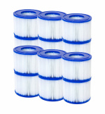 Bestway Suodatinpatruuna Lay-Z-Spa (VI) 12-pakkaus
