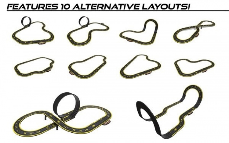 Bilbana Micro Scalextric - Batman mot Joker Bilbana Micro Scalextric - Batman mot Joker