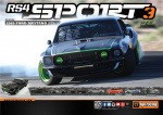 HPI RS4 Sport 3 1969 Ford Mustang VGJR VGJR RTR-X 1:10 Sähköinen Onroad-ajoneuvo