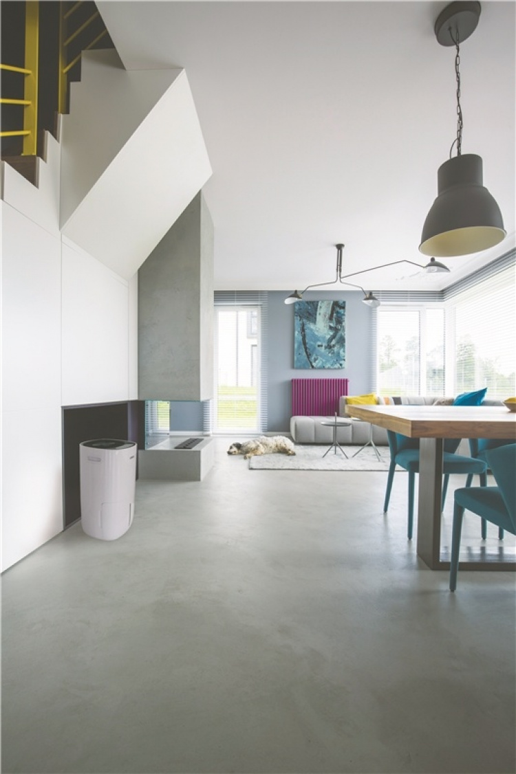 Adam - avfuktare 100m2, 44dB, wifi - Google Home, timer, 2 hastigheter, torkfunktion