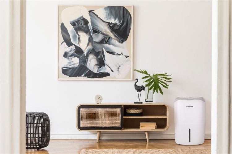 Carl - Avfuktare och luftrenare H11 HEPA-filter, 120m2, Wifi, 46 dB, timer, 2 hastigheter