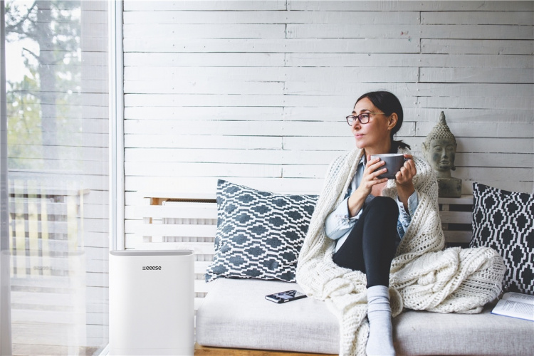 Mark - kompakt & tyst avfuktare, timer, 40m2, absorptionsteknologi - Arbetstemperatur