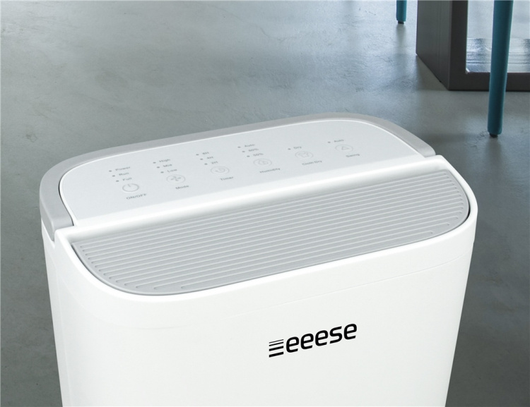 Mark - kompakt & tyst avfuktare, timer, 40m2, absorptionsteknologi - Arbetstemperatur