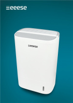 Mark - kompakt & tyst avfuktare, timer, 40m2, absorptionsteknologi - Arbetstemperatur