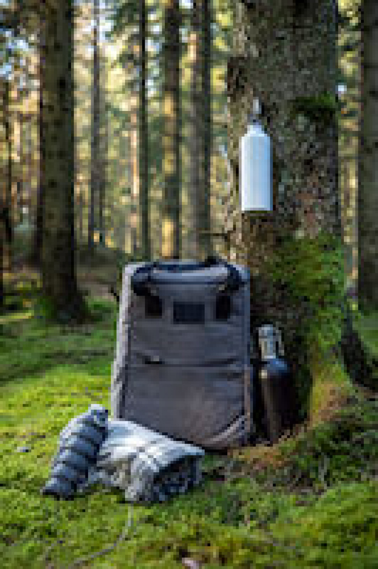 Orrefors Hunting Kylryggsäck, Marin, 30x18x43 cm