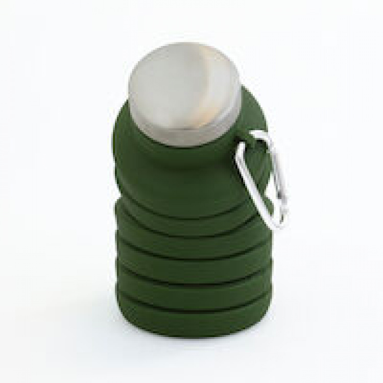 Orrefors Hunting Vattenflaska Silikon, Mörkgrön, 500 ml