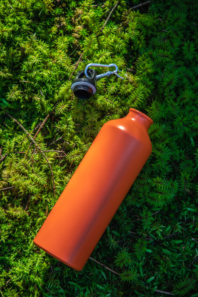 Orrefors Hunting Aluminiumflaska, Turkos