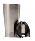 Orrefors Jernverk Vakuumisolerad mugg med flasköppnare, Stål Orrefors Jernverk Vakuumisolerad mugg med flasköppnare, Stål
