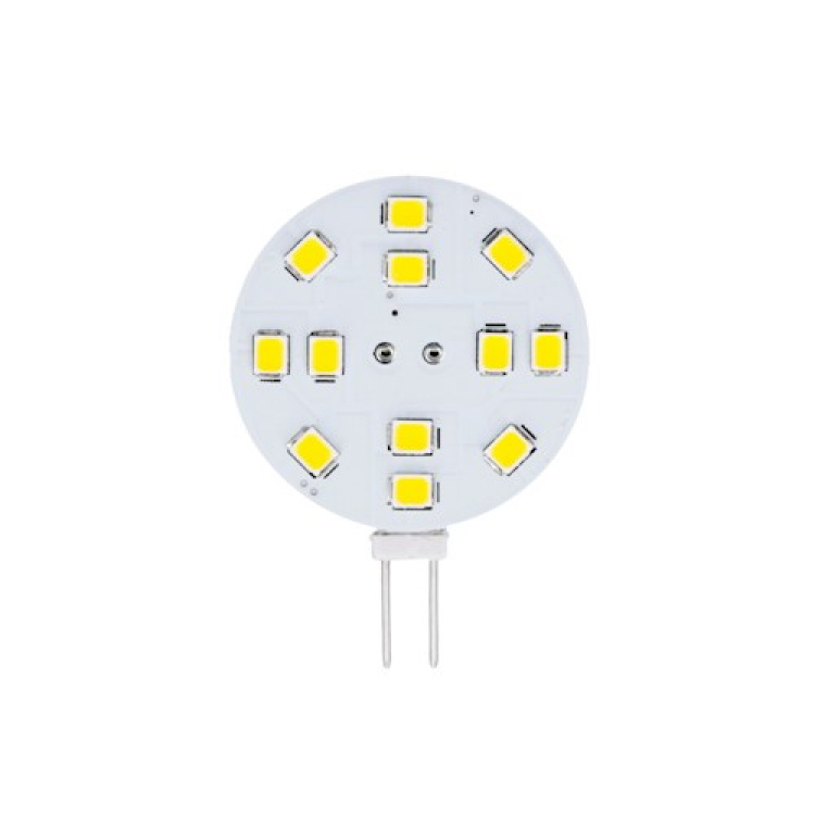 Forever Light LED-lamppu G4, pyöreä, 2W, 12V, 6000k, 180lm