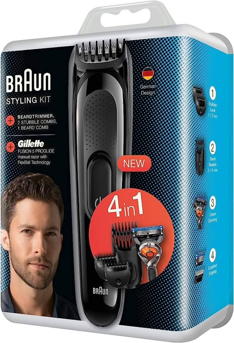 Braun SK3000 Partatrimmeri - muotoilupakkaus Braun SK3000 Partatrimmeri - muotoilupakkaus