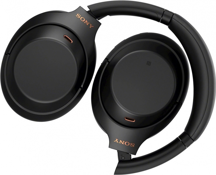 Sony WH-1000XM4 Melua vaimentavat langattomat kuulokkeet, musta