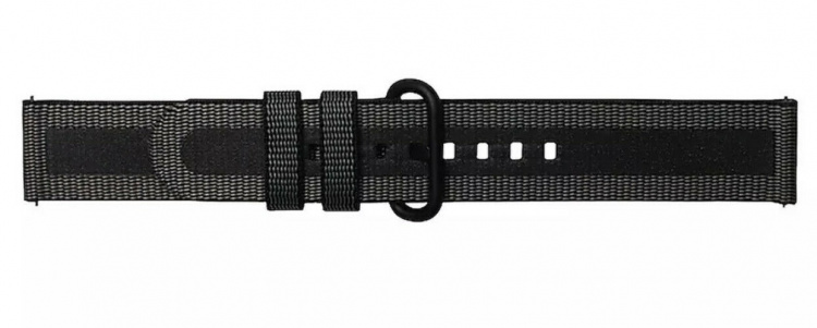 Strap Studio tekstiilikellonauha Active 20mm, musta Strap Studio tekstiilikellonauha Active 20mm, musta