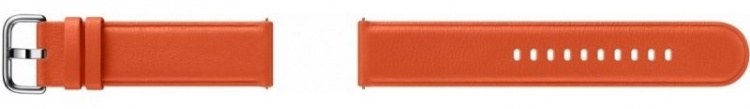 Samsung nahkaranneke Galaxy Watchille, oranssi