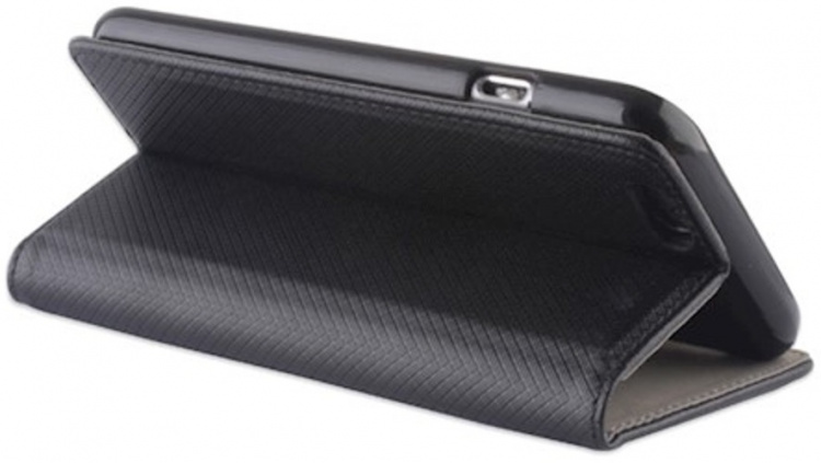 Älykäs magneettisuljettava kotelo iPhone 13 Pro Maxille, musta Älykäs magneettisuljettava kotelo iPhone 13 Pro Maxille, musta