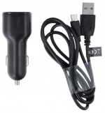 Maxlife MXCC-01 USB-autolaturi 1x USB 2.1A + microUSB-kaapeli