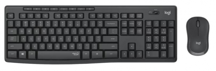 Logitech MK295 Silent Wireless Combo - GRAPHITE NORDIC