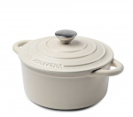 Orrefors Jernverk Gjutjärnsgryta 2,8L, Off white
