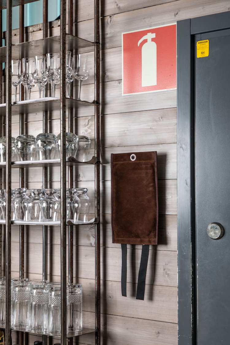 Kosta Linnewäfveri Brandfilt Mocka, Brun Kosta Linnewäfveri Brandfilt Mocka, Brun