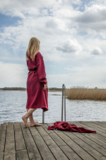 Kosta Linnewäfveri Badrock College, Vinröd, XXL