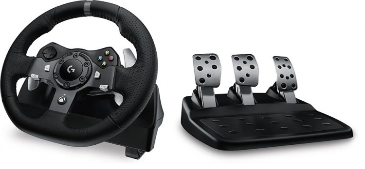 Logitech G920 Driving Force Racing -ratti (PC/Xbox One)