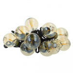 Forever Light Solcellsbelysning, LED-lampor IP44, 5,5m, Guld