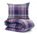 Lord Nelson Bäddset Stigen Garnfärgad 150x210cm, Marinblå