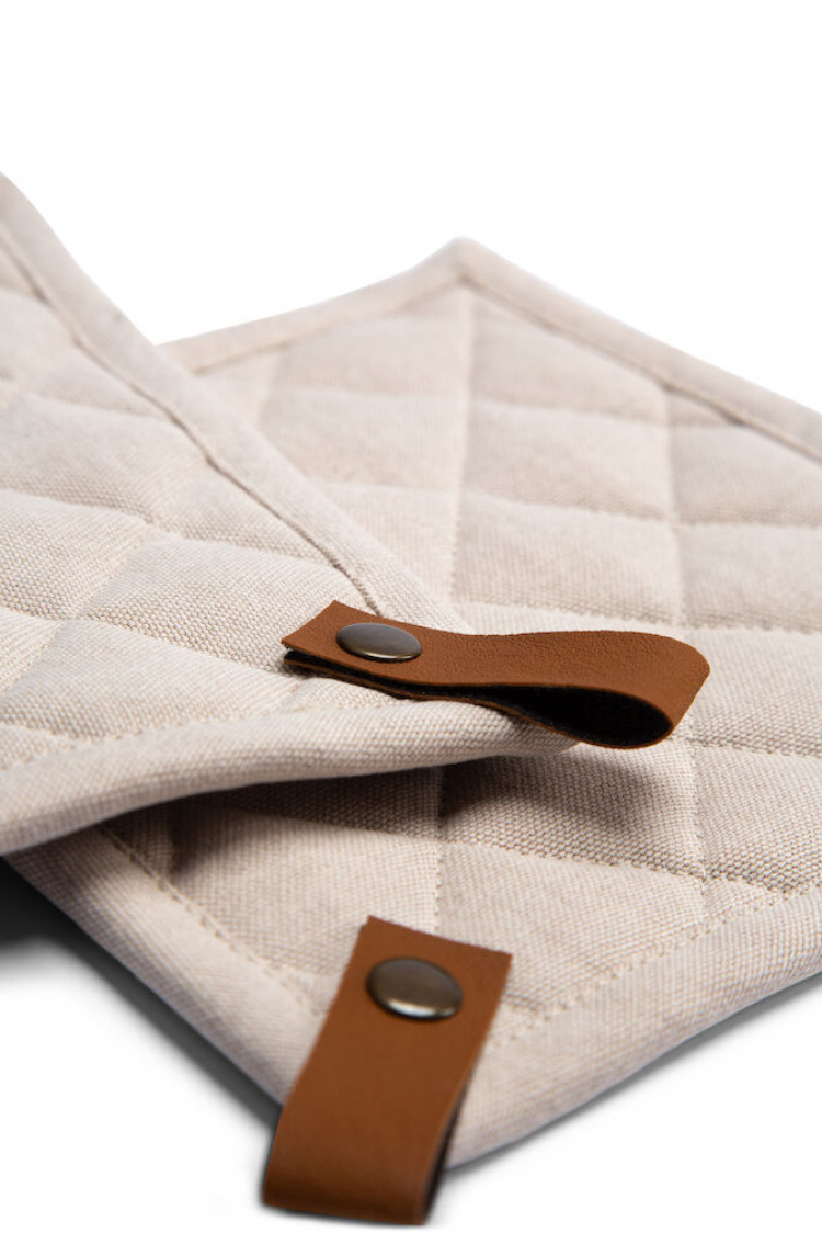 Kosta Linneväfveri Patalaput 2-pack, Hiekkainen