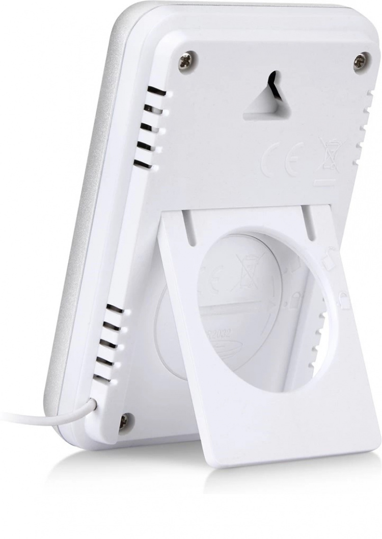 ON Sisä- ja ulkolämpömittari kellolla