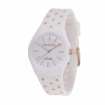 Superdry SDSYG166WRG - 38mm kello 5 barin vedenkestävyydellä, Valkoinen/Kultainen