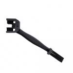 Forever Outdoor Puhdistusharja pyörän ketjuille, musta