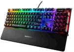 SteelSeries Apex 7 -pelinäppäimistö, jossa on RGB- ja OLED-näyttö