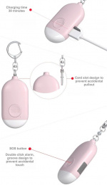 Safe n Sound Överfallslarm, Rosa