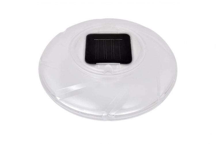 Bestway kelluva allasvalo LED-aurinkovalaisin, 7 väriä, 18cm Bestway kelluva allasvalo LED-aurinkovalaisin, 7 väriä, 18cm