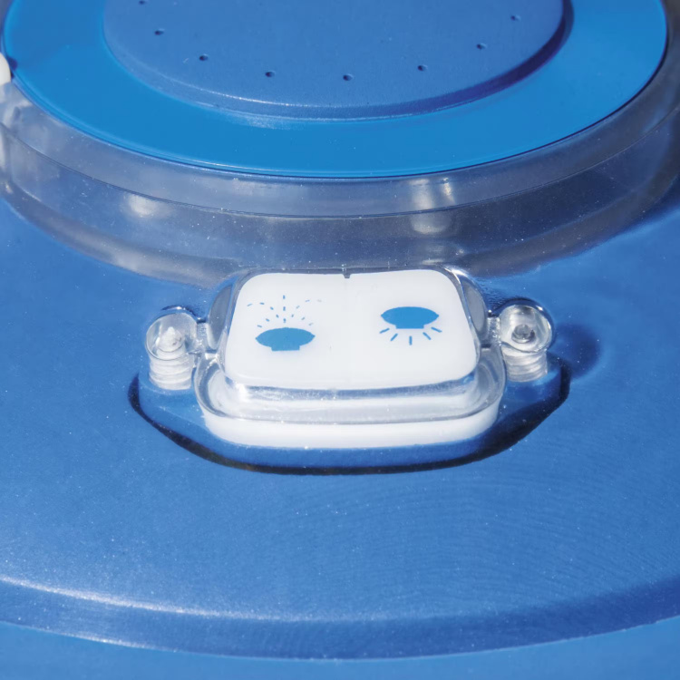 Bestway kelluva allassuihkulähde monivärisellä valoshow\'lla varustettuna Bestway kelluva allassuihkulähde monivärisellä valoshow\'lla varustettuna