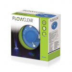 Bestway kelluva allassuihkulähde monivärisellä valoshow\'lla varustettuna Bestway kelluva allassuihkulähde monivärisellä valoshow\'lla varustettuna