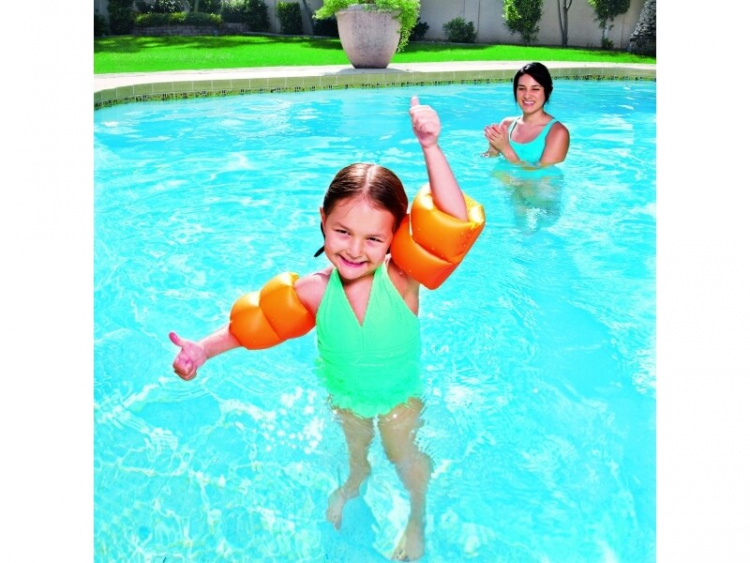 Bestway Arm Puffs käsivarren renkaat, mukavat, 20 x 20cm Bestway Arm Puffs käsivarren renkaat, mukavat, 20 x 20cm