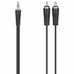 Hama 3.5mm - 2x RCA audio adapterikaapeli, 3m