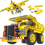 Lego Goodyear-lisensoitu - 2 in 1 - Dumpperi ja lentokoneet