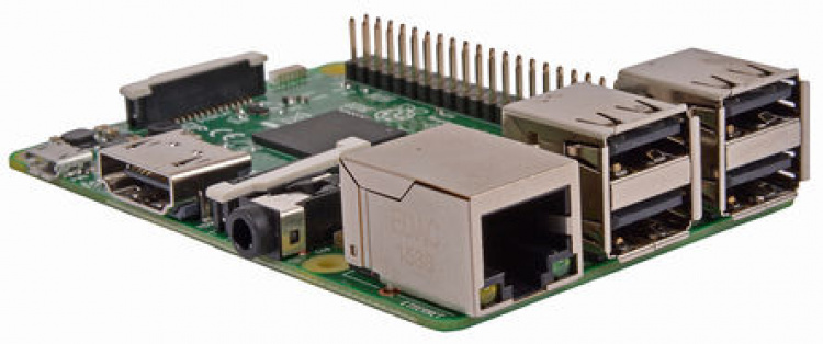Raspberry Pi Malli 3B, 1GB  Raspberry Pi Malli 3B, 1GB