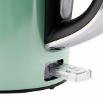 Emerio WK-133282 Vattenkokare Retro, Grön