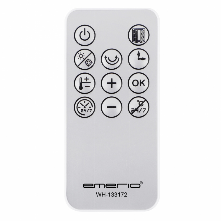 Emerio WH-133172 Väggmonterad värmefläkt