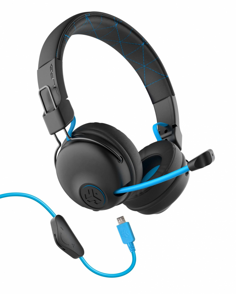 JLab Play Gaming Headset, musta ja sininen